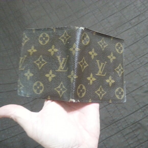 Vintage LV Louis Vuitton Monogram Wallet Bifold Men's Women's Unisex - Picture 3 of 13